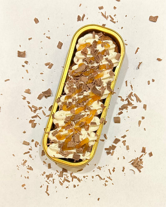 warm carrot & cinnamon cake