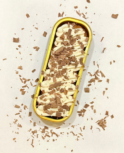 warm carrot & cinnamon cake